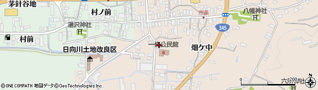 山形県酒田市市条村ノ前6-2周辺の地図
