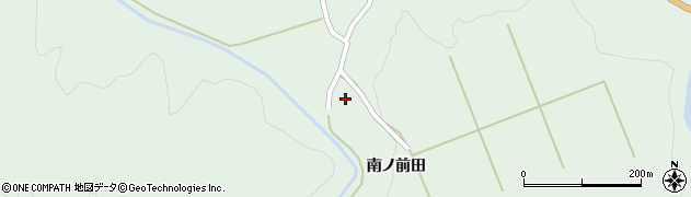 山形県酒田市上青沢姥ケ沢周辺の地図