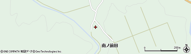 山形県酒田市上青沢（姥ケ沢）周辺の地図