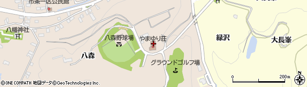 山形県酒田市市条八森920-2周辺の地図