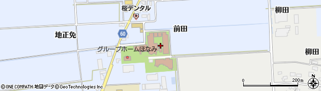 山形県酒田市本楯前田127周辺の地図