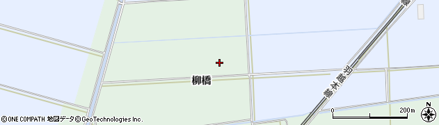 山形県酒田市保岡（柳橋）周辺の地図