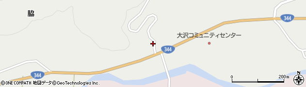 山形県酒田市大蕨下黒沢18-4周辺の地図