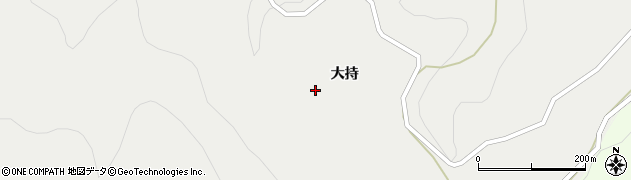 岩手県一関市東山町長坂大持134周辺の地図