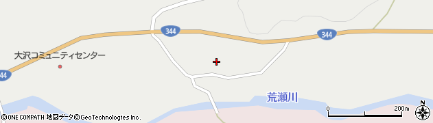 山形県酒田市大蕨二タ子周辺の地図