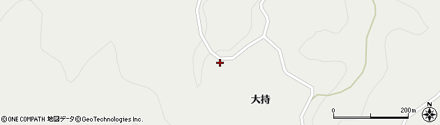 岩手県一関市東山町長坂大持148周辺の地図