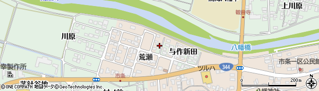 山形県酒田市市条荒瀬11周辺の地図