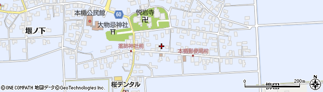 山形県酒田市本楯新田目18周辺の地図