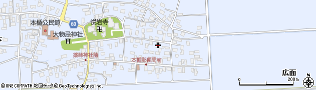 山形県酒田市本楯新田目8周辺の地図