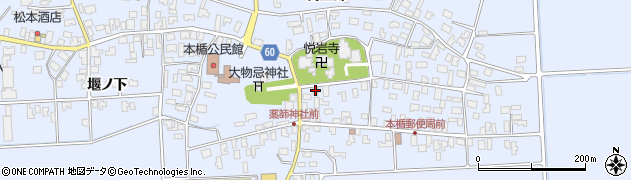 山形県酒田市本楯新田目29周辺の地図