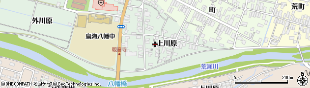 山形県酒田市小泉上川原周辺の地図