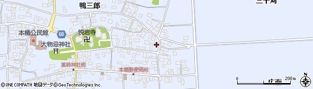 山形県酒田市本楯新田目51周辺の地図