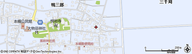 山形県酒田市本楯新田目49周辺の地図