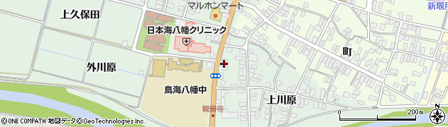 山形県酒田市小泉前田48周辺の地図