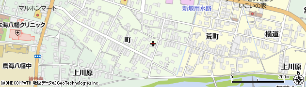 山形県酒田市観音寺町39周辺の地図