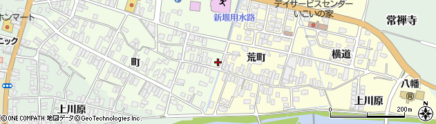 山形県酒田市観音寺町1周辺の地図