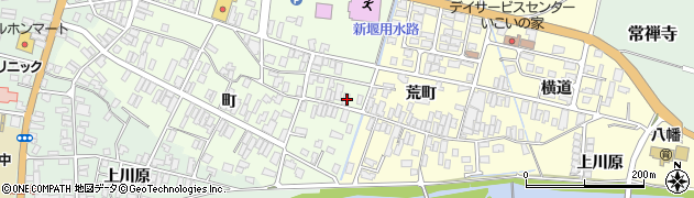 山形県酒田市観音寺町3周辺の地図