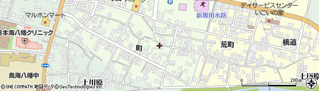 山形県酒田市観音寺町33周辺の地図
