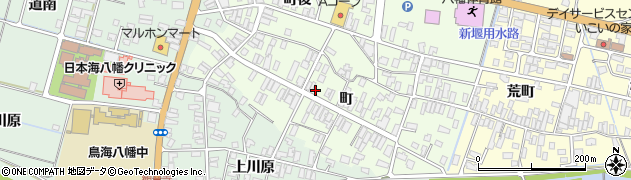 山形県酒田市観音寺町80周辺の地図