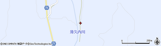 秋田県湯沢市秋ノ宮（山谷坂）周辺の地図
