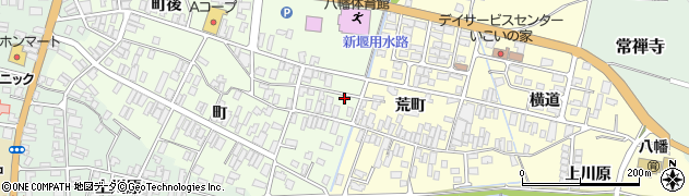 山形県酒田市観音寺町4周辺の地図