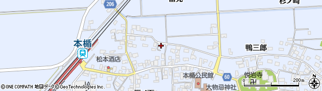 山形県酒田市本楯新田目133周辺の地図