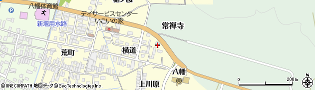 山形県酒田市麓横道8周辺の地図