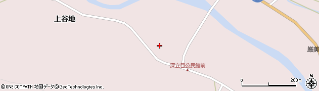 岩手県一関市厳美町（谷起）周辺の地図
