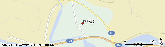 山形県酒田市上青沢向芦沢37周辺の地図