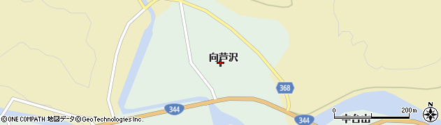 山形県酒田市上青沢向芦沢37-3周辺の地図