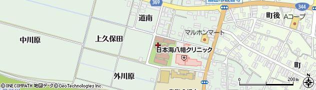 山形県酒田市小泉前田1-4周辺の地図