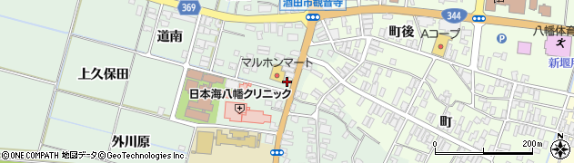 マルホンマート八幡店周辺の地図
