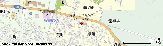 山形県酒田市麓横道10-8周辺の地図