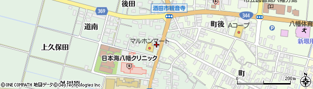 山形県酒田市小泉前田22周辺の地図