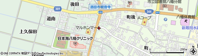 山形県酒田市小泉前田112周辺の地図