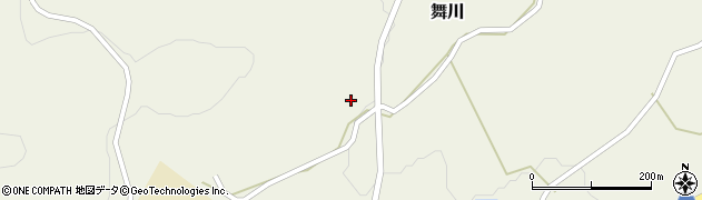 岩手県一関市舞川中入130周辺の地図