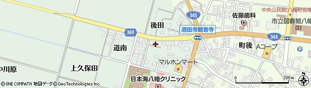 山形県酒田市小泉前田9周辺の地図