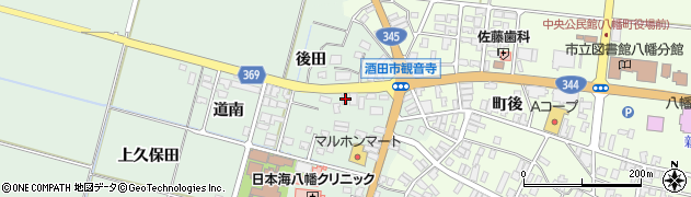 山形県酒田市小泉前田14周辺の地図