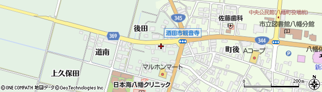 山形県酒田市小泉前田13周辺の地図