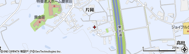 岩手県平泉町（西磐井郡）平泉（片岡）周辺の地図