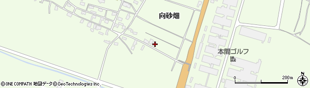 山形県酒田市宮海向砂畑56周辺の地図