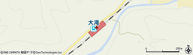 大滝駅周辺の地図