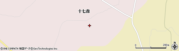 岩手県一関市大東町曽慶十七森41周辺の地図