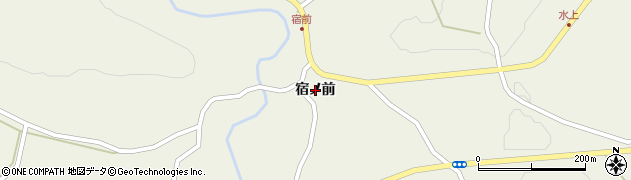 岩手県一関市舞川（宿ノ前）周辺の地図