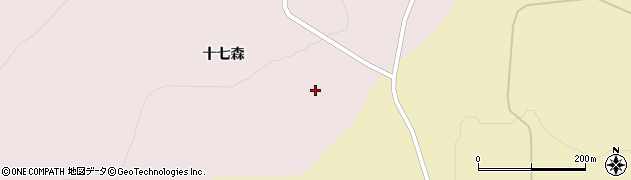 岩手県一関市大東町曽慶十七森41-50周辺の地図