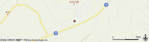 岩手県一関市舞川外大久保85周辺の地図