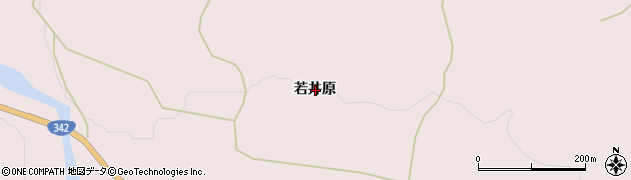 岩手県一関市厳美町若井原周辺の地図