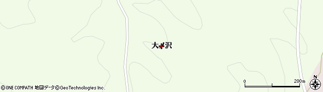 岩手県一関市大東町摺沢（大ノ沢）周辺の地図