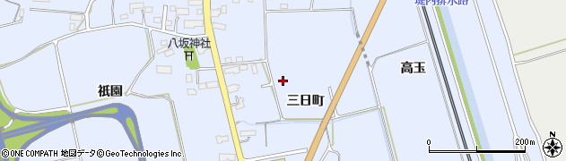 岩手県平泉町（西磐井郡）平泉（三日町）周辺の地図