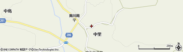 岩手県一関市舞川原沢110周辺の地図